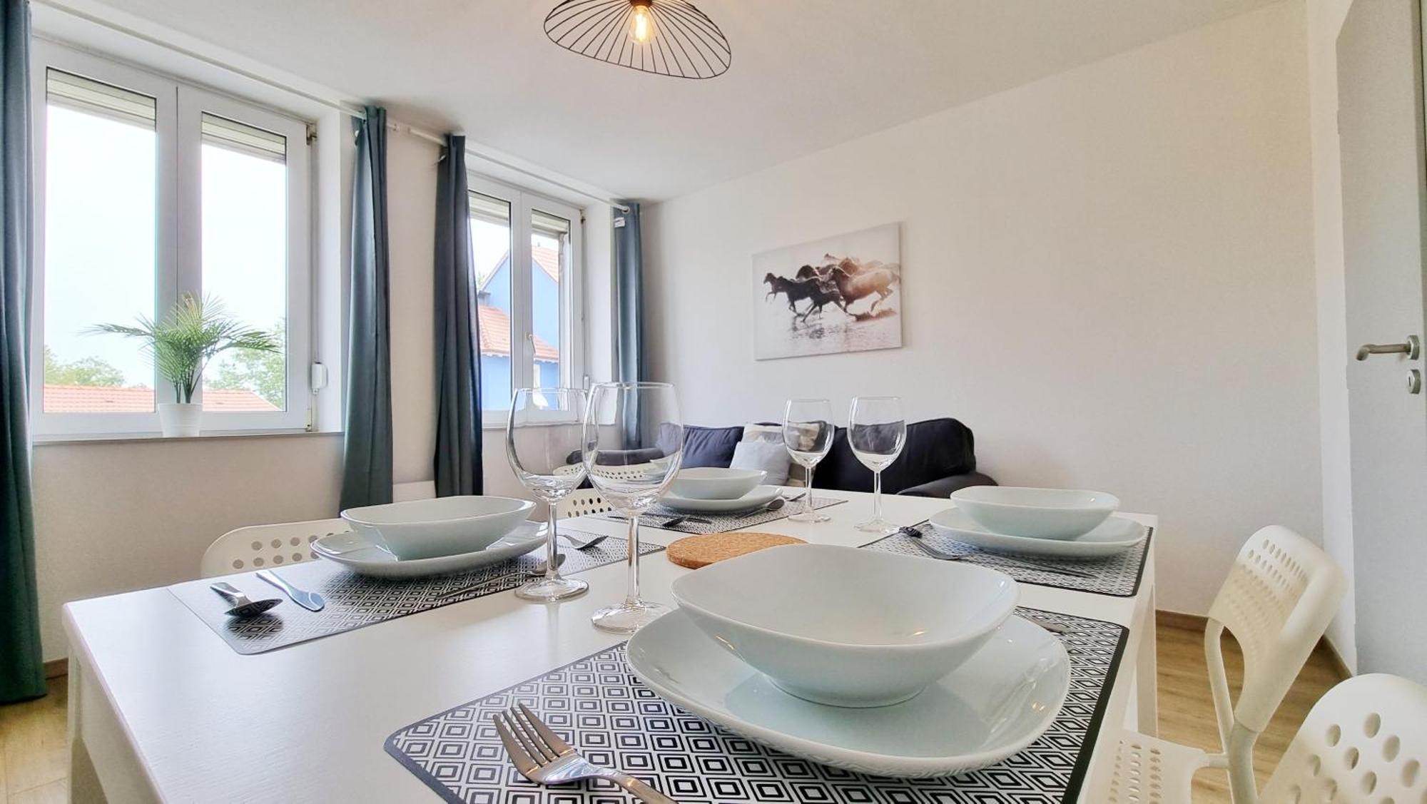 Le Triplex - 5 Chambres - 10 Pers- Fibre - Relax Bnb Mulhouse Extérieur photo